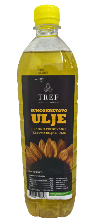 HLADNO CEĐENO SUNCOKRETOVO ULJE 1000ml BIO KUTAK