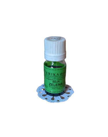 BOJA ZELENA 10ml