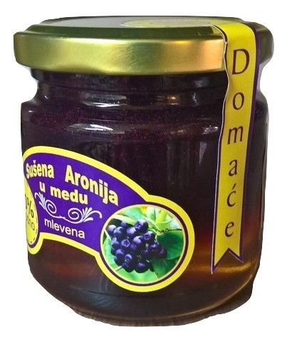 SUŠENA ARONIJA MLEVENA U MEDU 250g