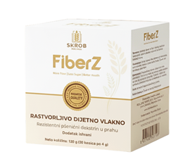 RASTVORLJIVA DIJETNA VLAKNA  30 kesica × 4 g