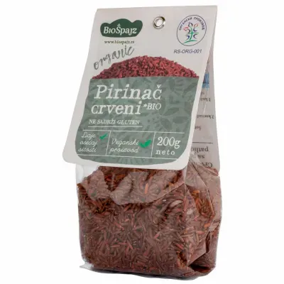 PIRINAČ CRVENI ORGANSKI 200g