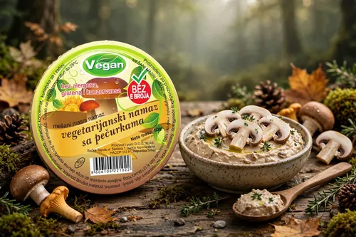 VEGETARIJANSKI NAMAZ SA PEČURKAMA 50g