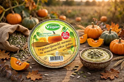 VEGETARIJANSKI NAMAZ SA SEMENOM TIKVE GOLICE 50g
