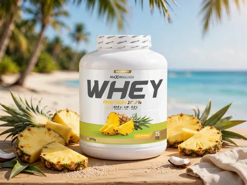 WHEY PROTEIN ANANAS  2270g (75 doza)