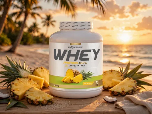 WHEY PROTEIN ANANAS  750g (25 doza)