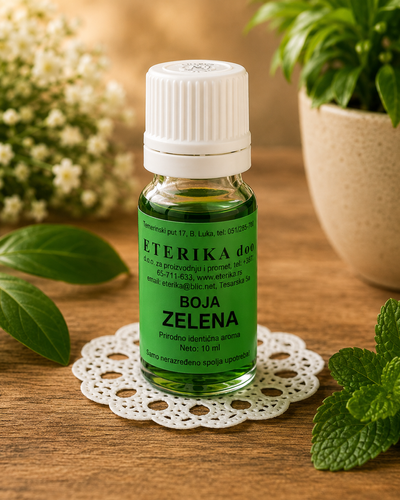 TEČNA BOJA ZELENA 10ml