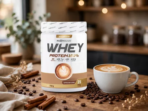 WHEY PROTEIN KAPUĆINO  750g (25 doza)