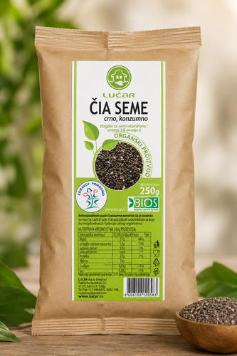ČIA SEME ORGANSKO 250g