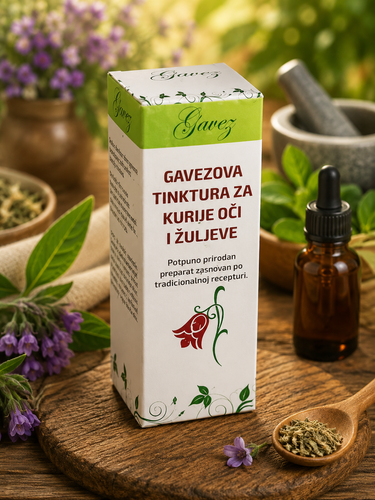 GAVEZOVA TINKTURA ZA KURIJE OČI I ŽULJEVE 50ml