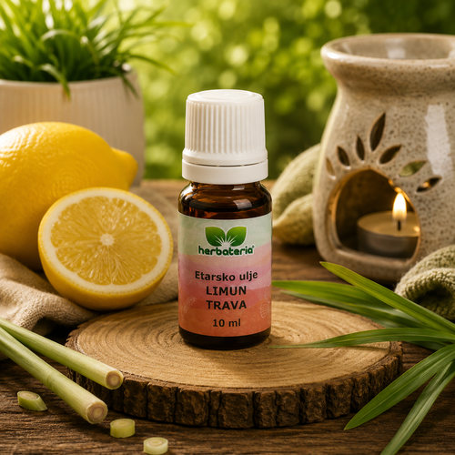 ETARSKO ULJE LIMUN TRAVA 10ml