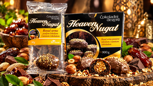 ČOKOLADNI DEZERT NUGAT 90g BIO KUTAK