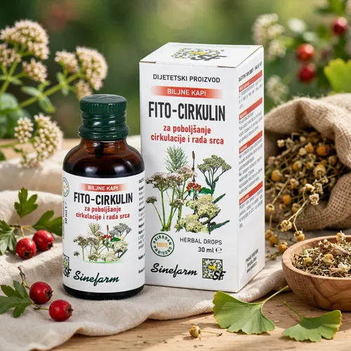 BILJNE KAPI ZA CIRKULACIJU 30 ml SINEF.