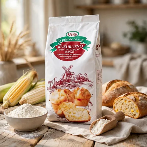 KUKURUZNO BELO BRAŠNO VEGA 1kg AKCIJA