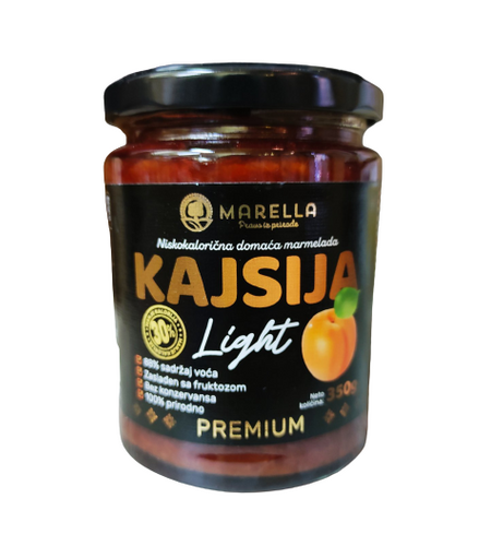 MARMELADA KAJSIJA SA FRUKTOZOM 350g