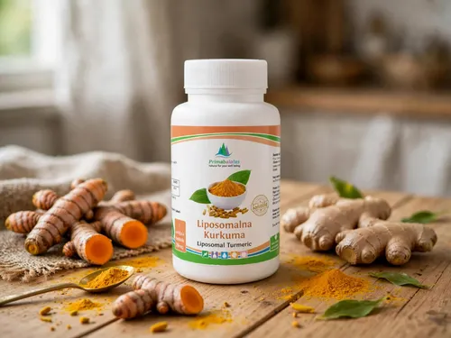 LIPOSOMALNA KURKUMA U KAPSULAMA  500 mg - 60 vegan kapsula