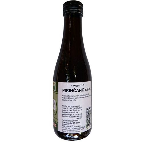 PIRINČANO SIRĆE ORGANIC 200ml