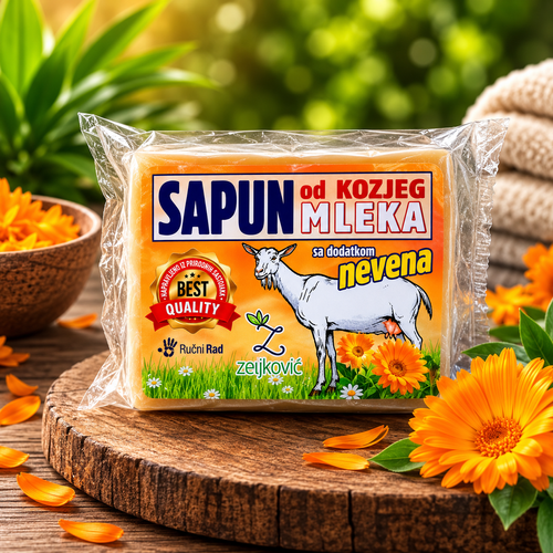 SAPUN OD KOZIJEG MLEKA SA NEVENOM 70g