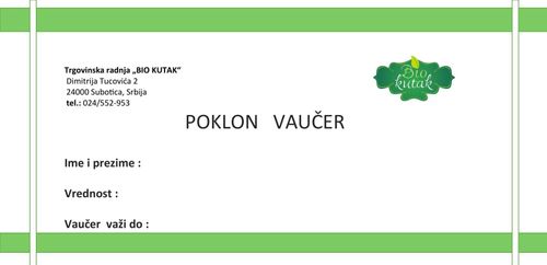 VAUČER