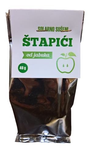 ŠTAPIĆI OD JABUKE 40g