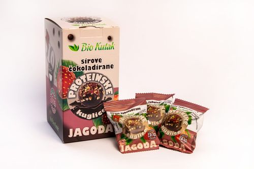 PROTEINSKE KUGLICE JAGODA 30g