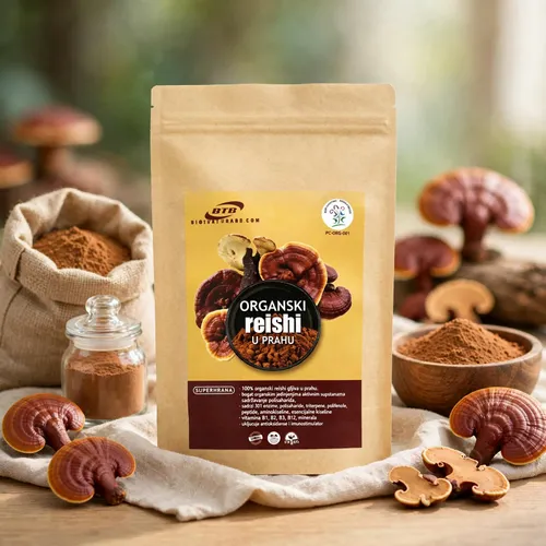 REISHI GLJIVA U PRAHU ORGANSKA 50g
