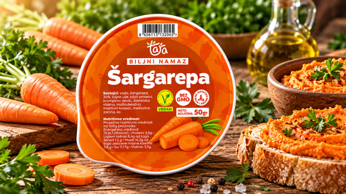 BILJNI NAMAZ SA ŠARGAREPOM 50g Tara