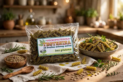 VISOKOPROTEINSKA TESTENINA OD BRAŠNA SOČIVA BEZ GLUTENA 200g