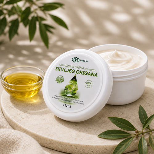 UNIVERZALNA KREMA SA ULJEM DIVLJEG ORIGANA 220ml FAKTOR M